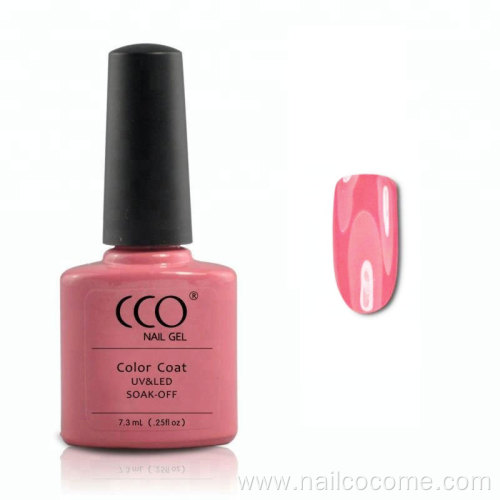 CCO factory wholesale fashion color gel Nail Painting for clear gel polish top coat